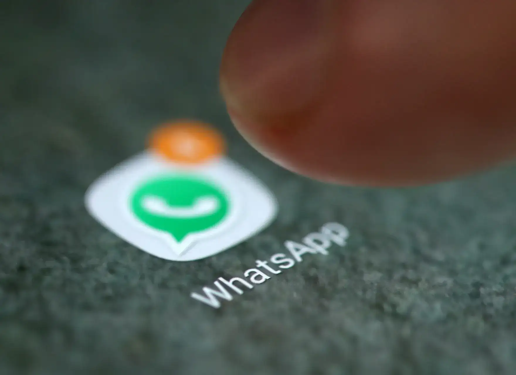 The WhatsApp app logo